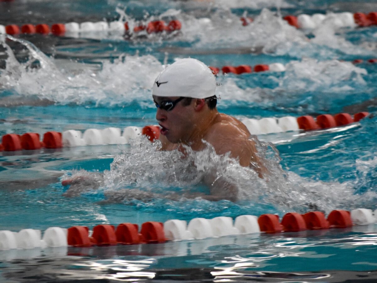 Swimmers ride title wave to state meet