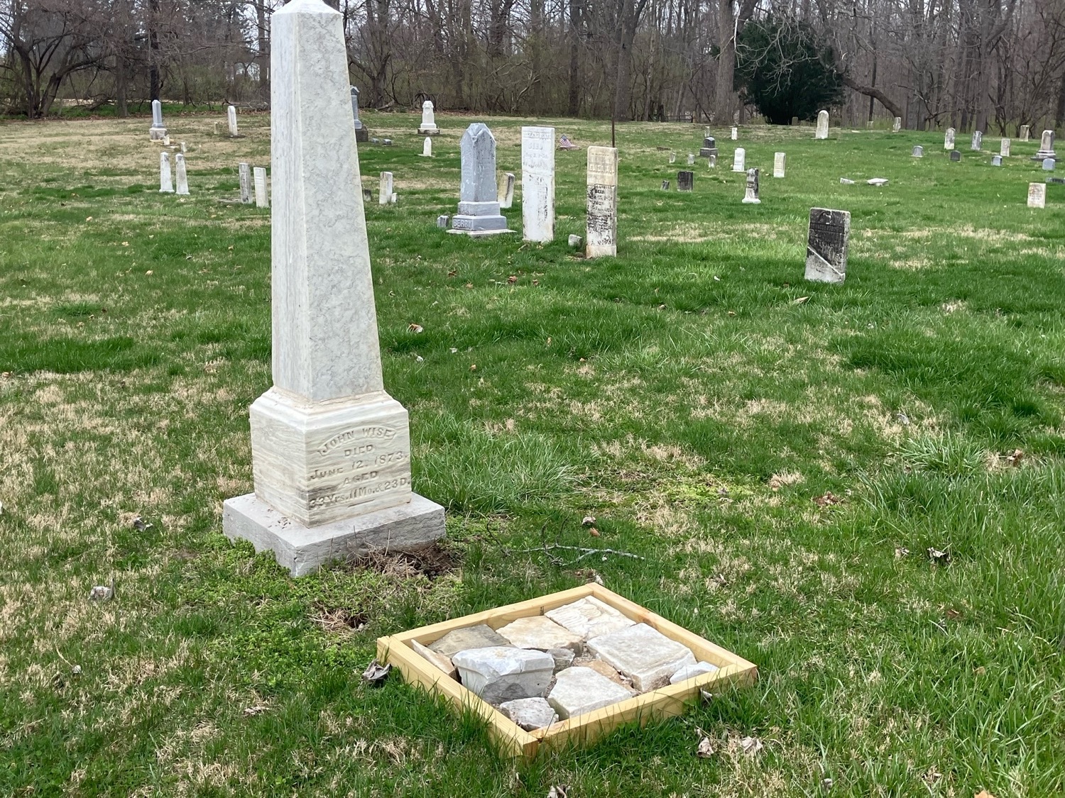 Cemetery restoration largely completed - Western Wayne News