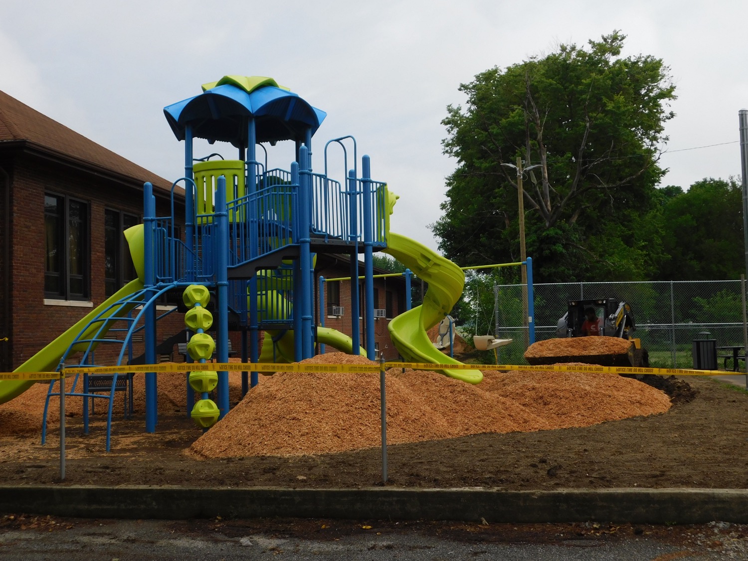 Opening of the playground on August 15