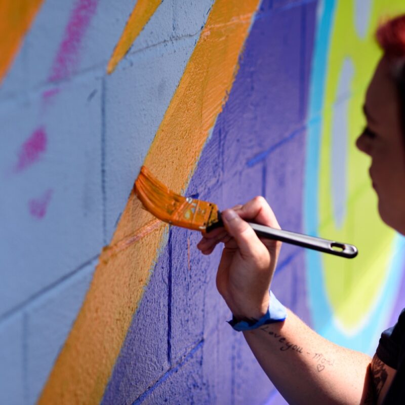 Dublin mural volunteers help brighten county