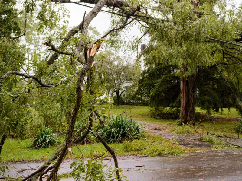 Milton tornado siren broken