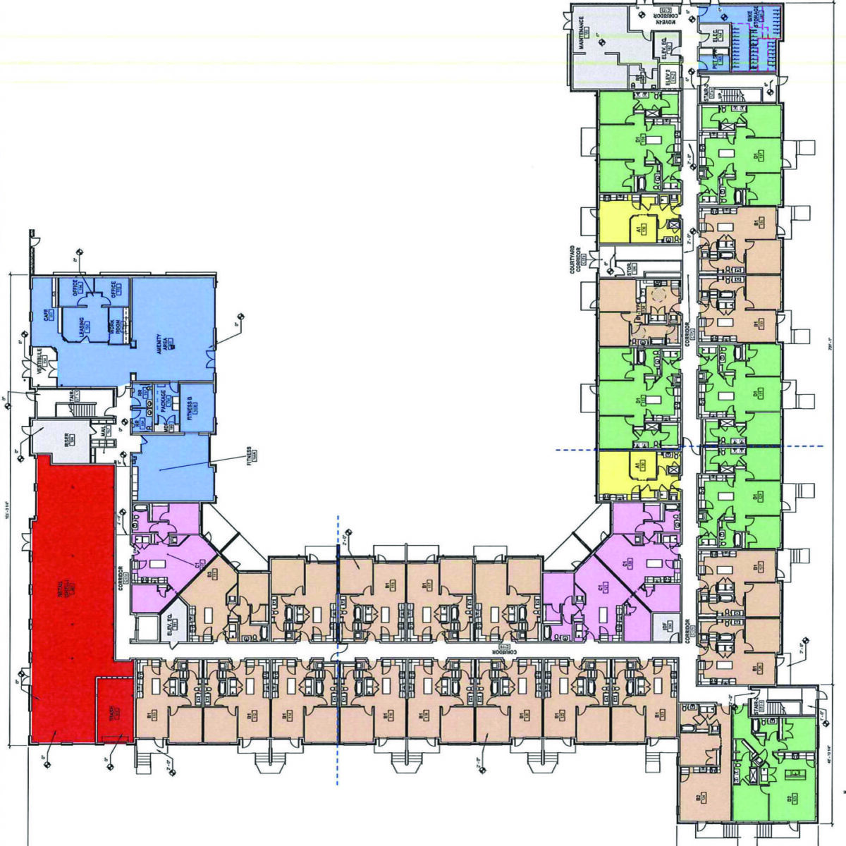 Studio, 1st-floor units OK’d for apartments