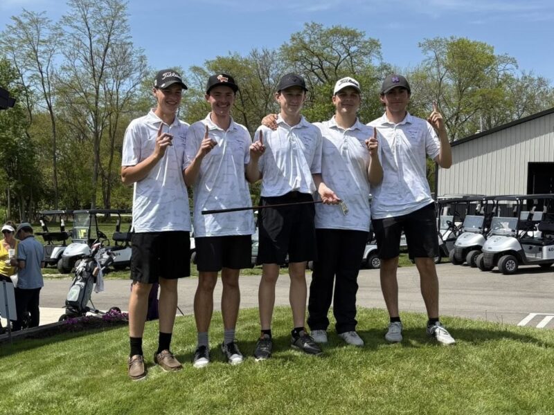 Tigers win county golf title