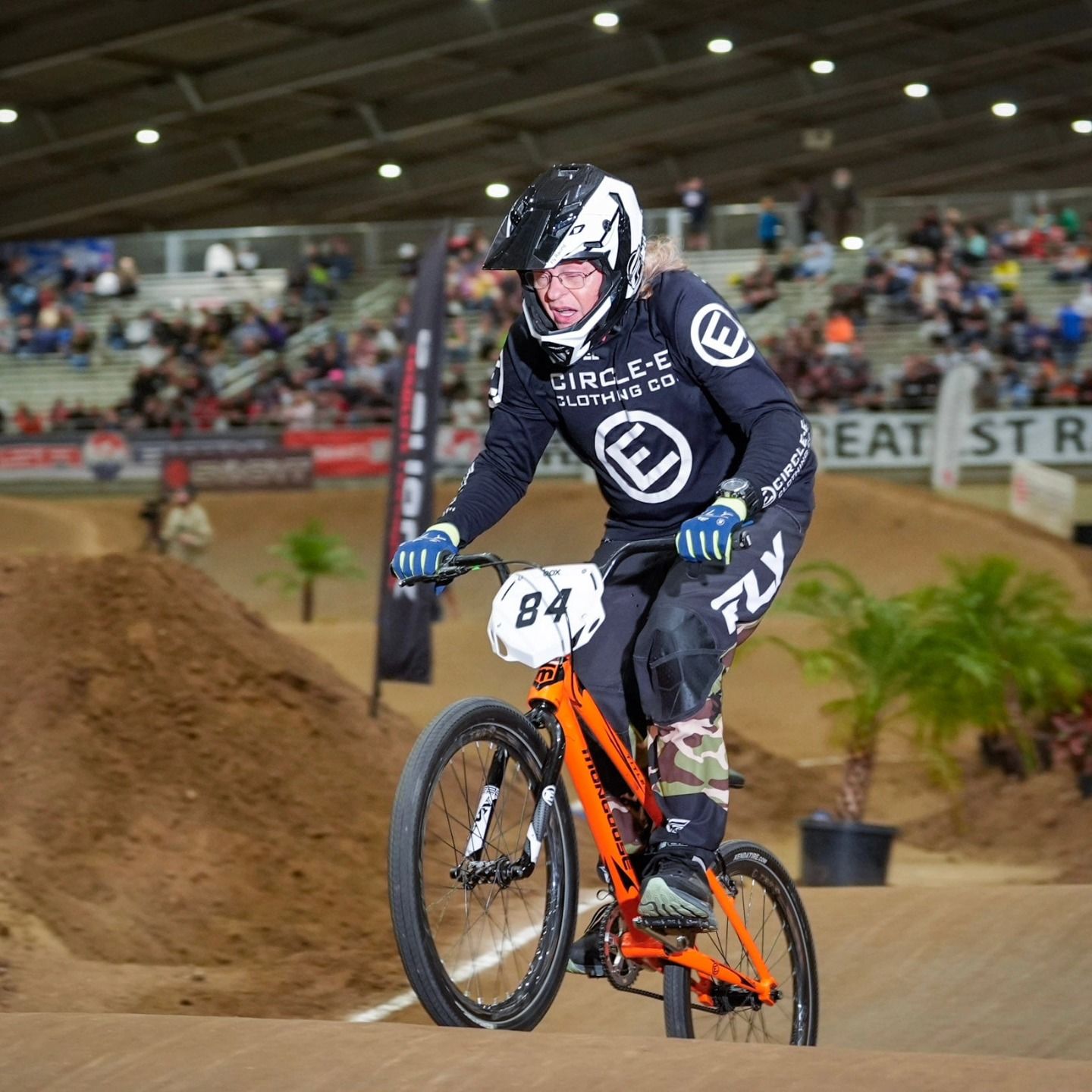 67-year-old pedals past expectations