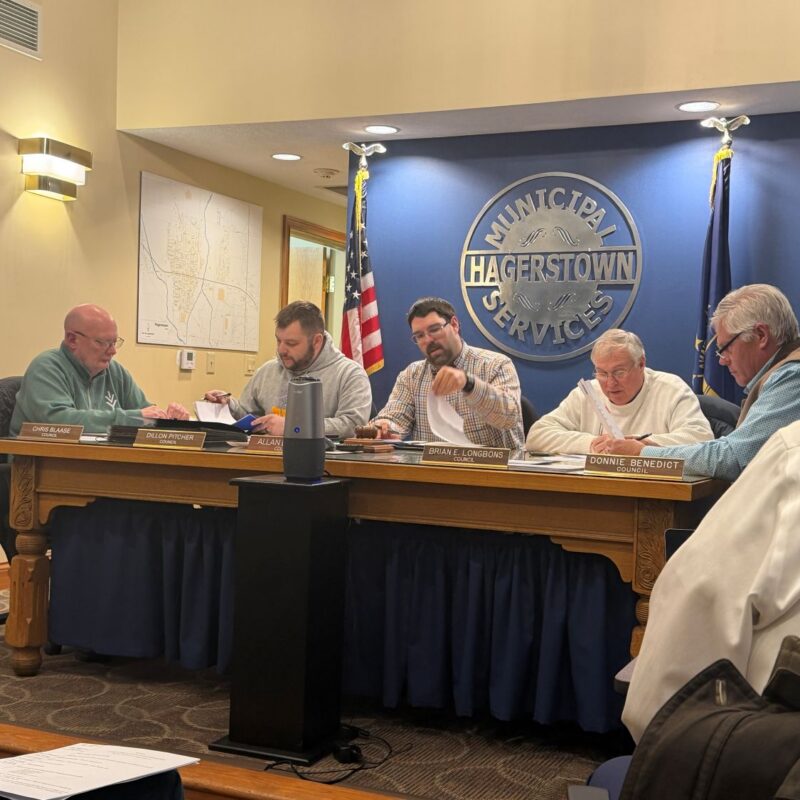 Water line, future projects focus of council