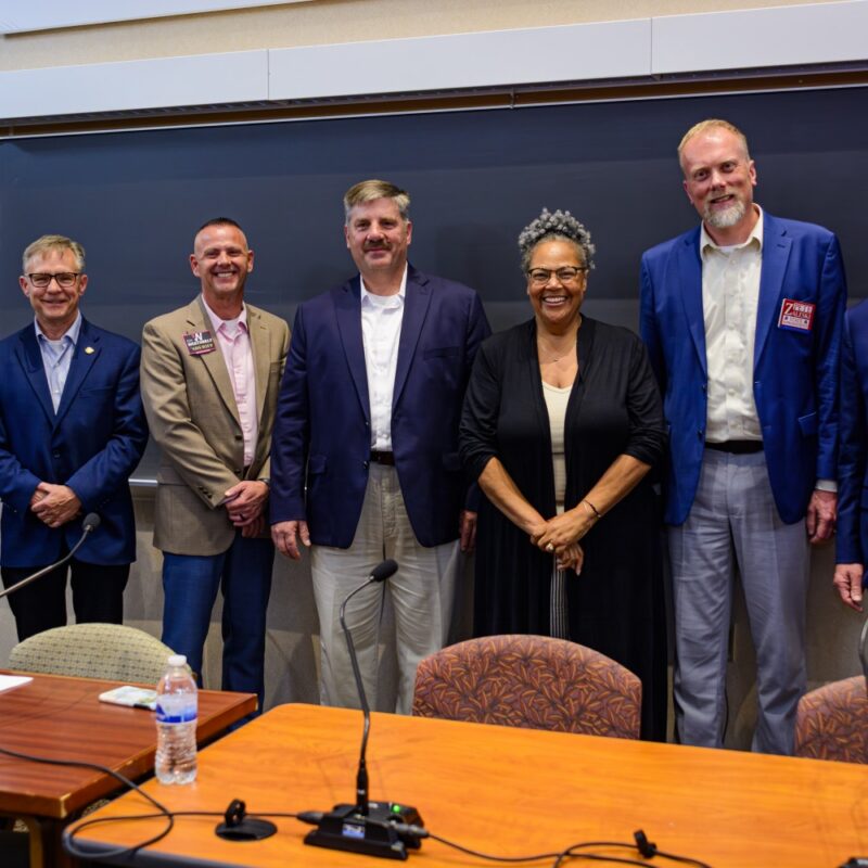 Candidates share views in election forum