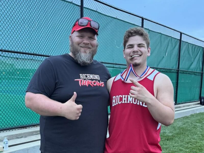Lindahl wins gold at field events meet
