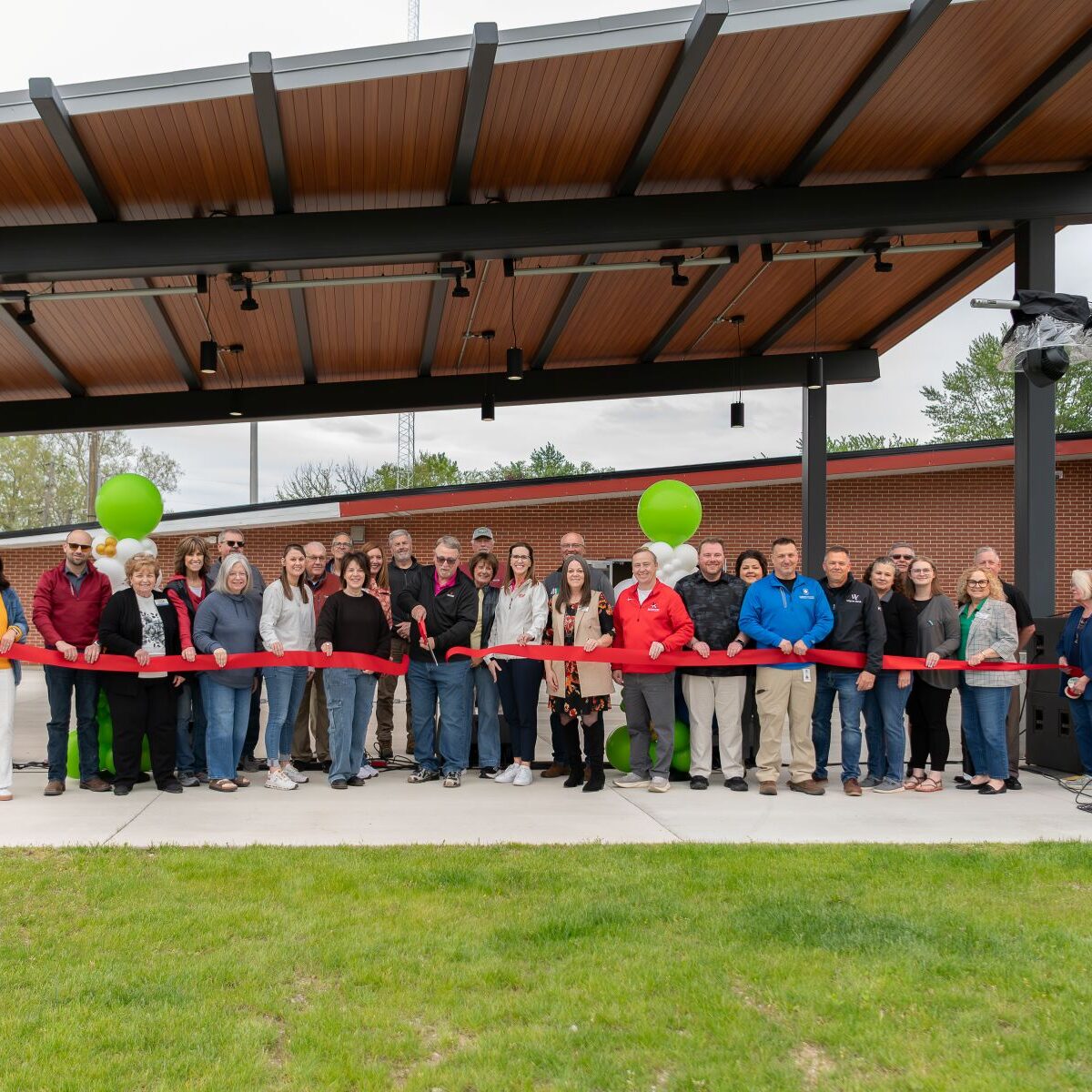 Pavilion project celebrates partnerships