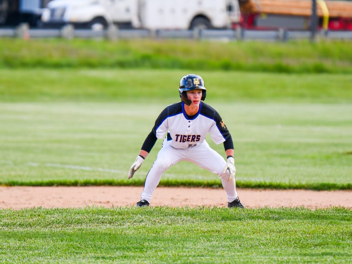 Tigers run-rule Knightstown, hold on to share of TEC lead