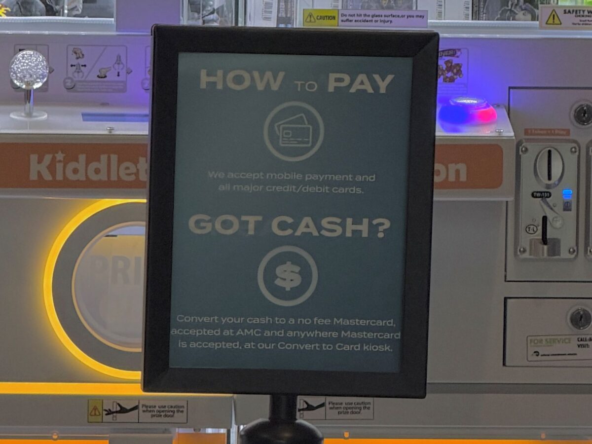 Businesses go cashless
