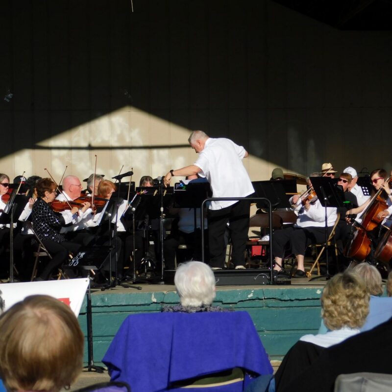 Community orchestra performance highlights American composers