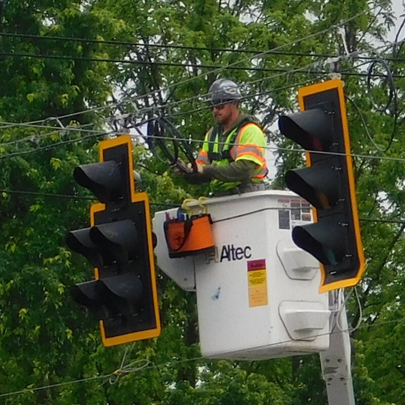 Oversize loads rerouted; stoplight returns