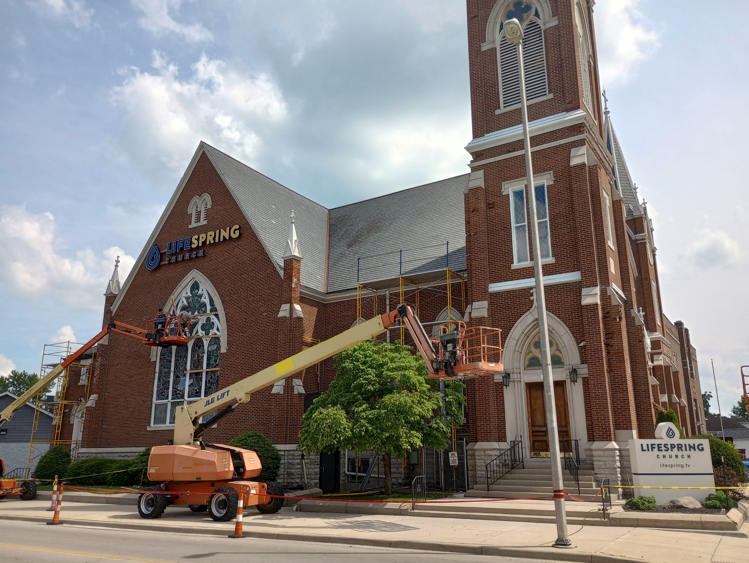 Church’s renovation work to impact South E Street traffic - Western Wayne News