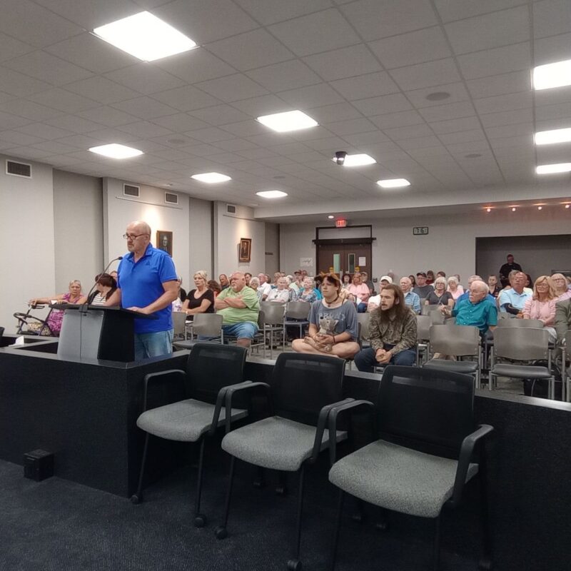 Mobile home residents request council’s help