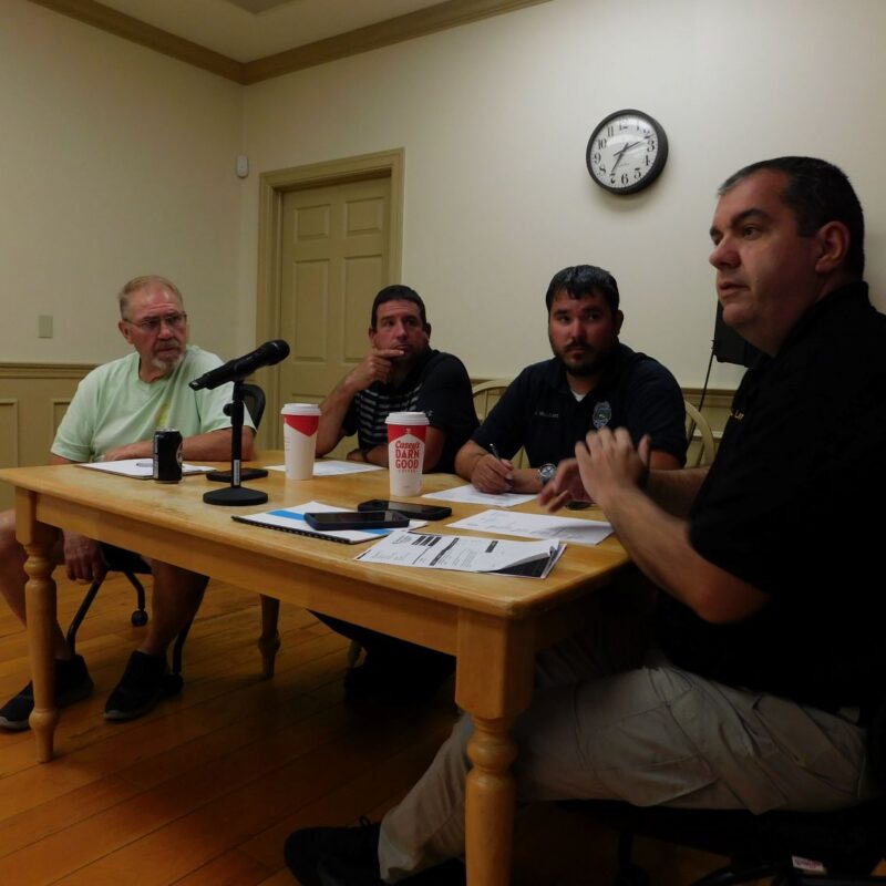 Centerville loses sand, stone to flood