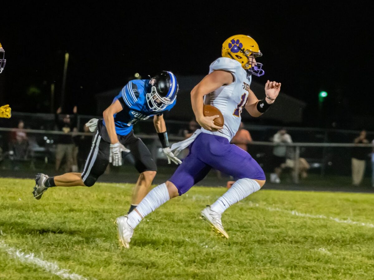 Tiger wide receiver steals the show