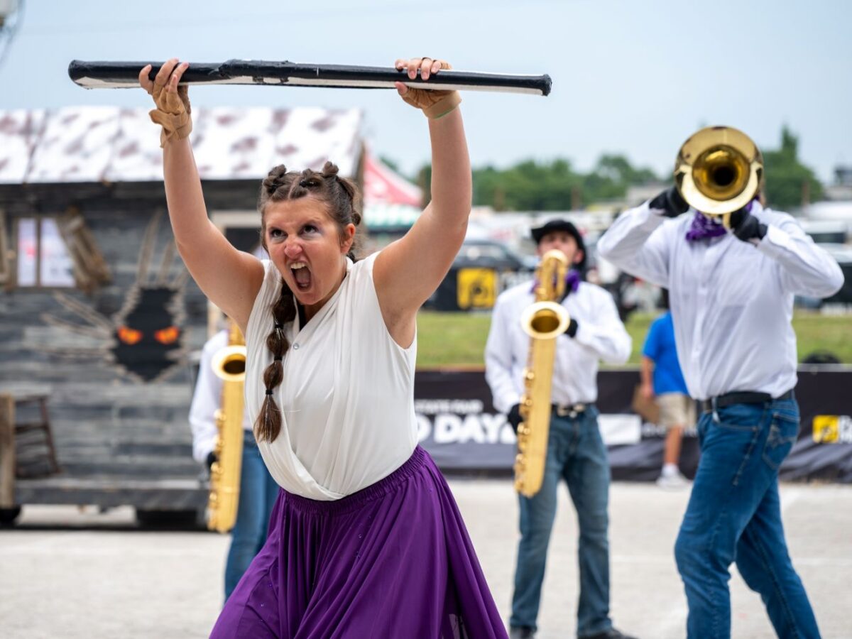 Bands tout their growth at state fair competition
