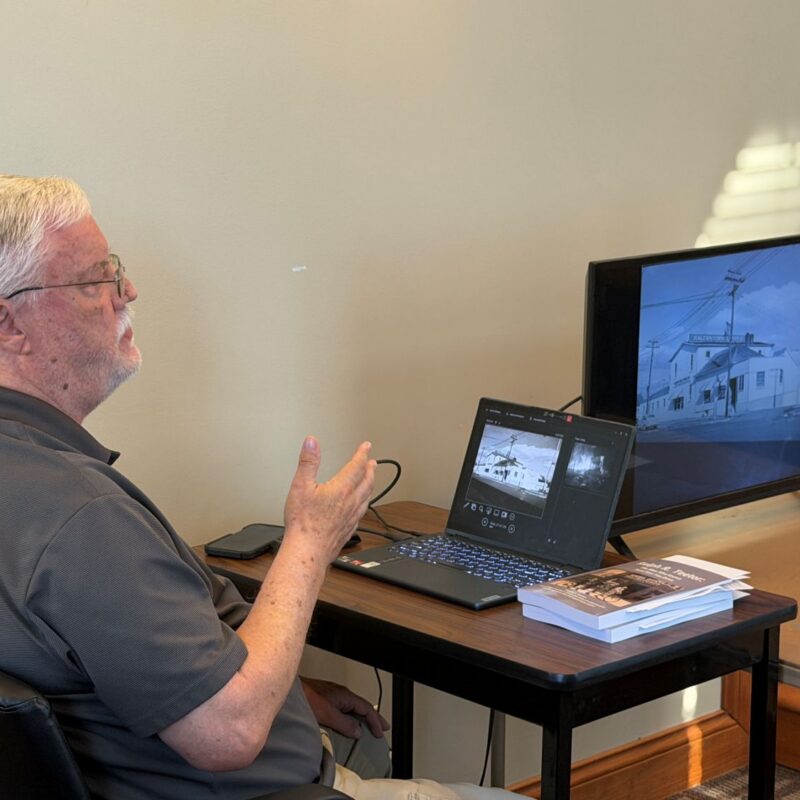 Author shares inventor’s legacy with council 