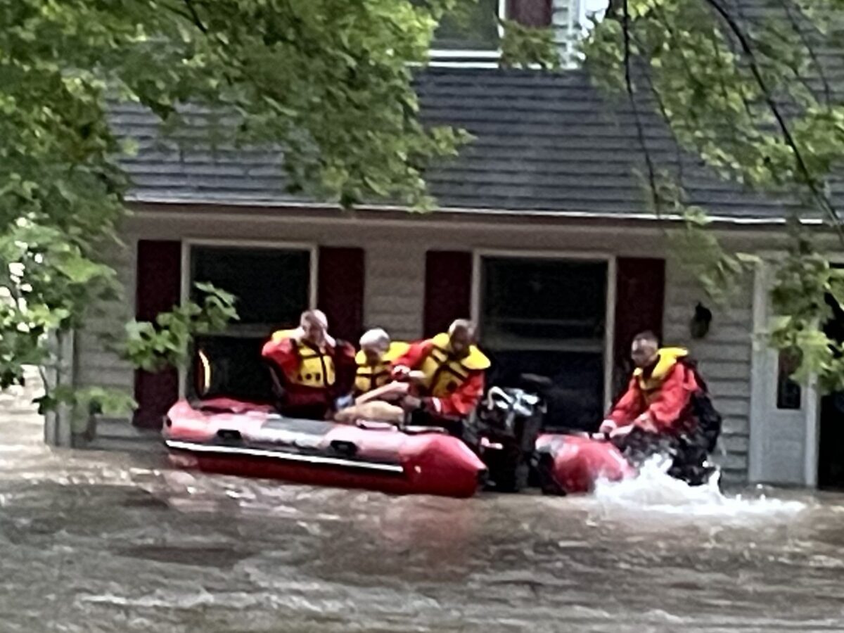 First responder recalls fateful day after flood   